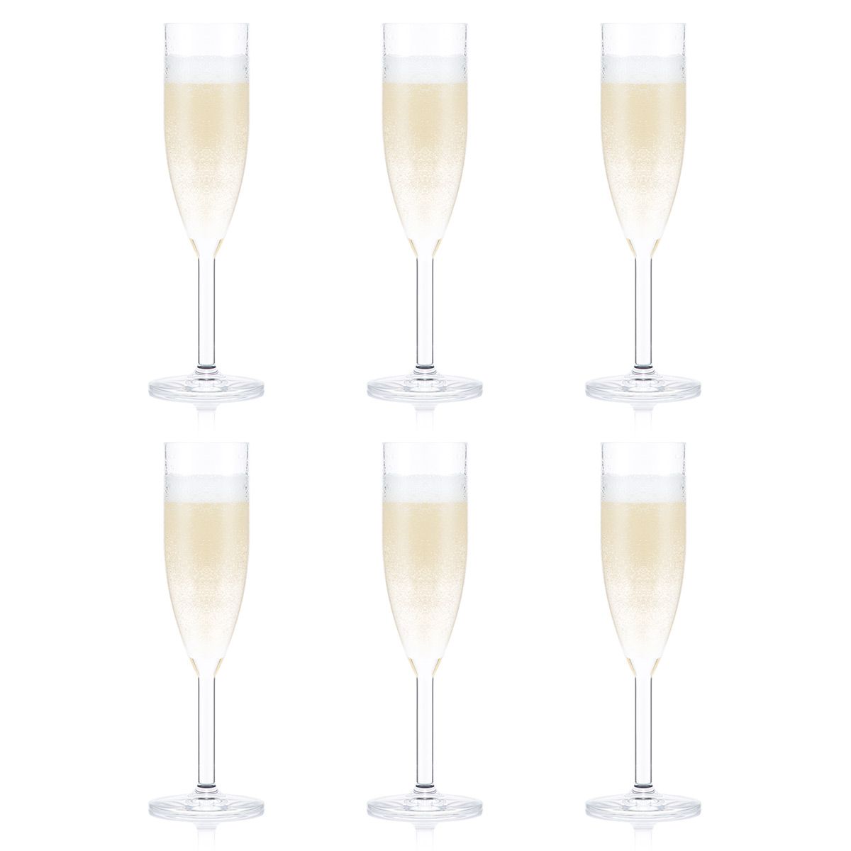 Bodum Octet Champagne Glass, 6 st.
