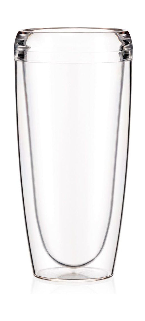 Bodum Pavina utomhus dubbelväggad mugg transparent 0,6 L, 6 st.