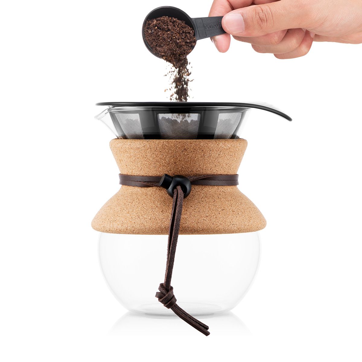 Bodum Häll över kaffebryggning med filterkork, 4 kopp