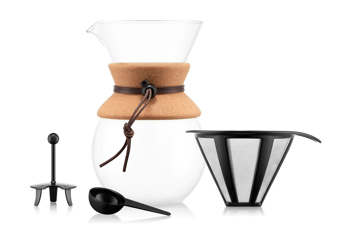 Bodum Häll över kaffebryggning med filterkork, 8 kopp