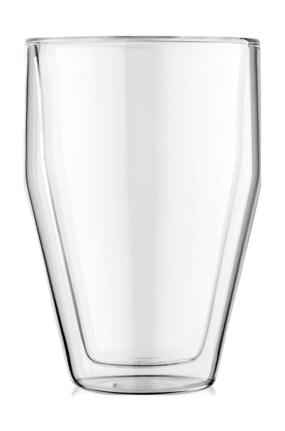 Bodum Titlis Glass dubbelväggt transparent 0,35 L, 2 st.