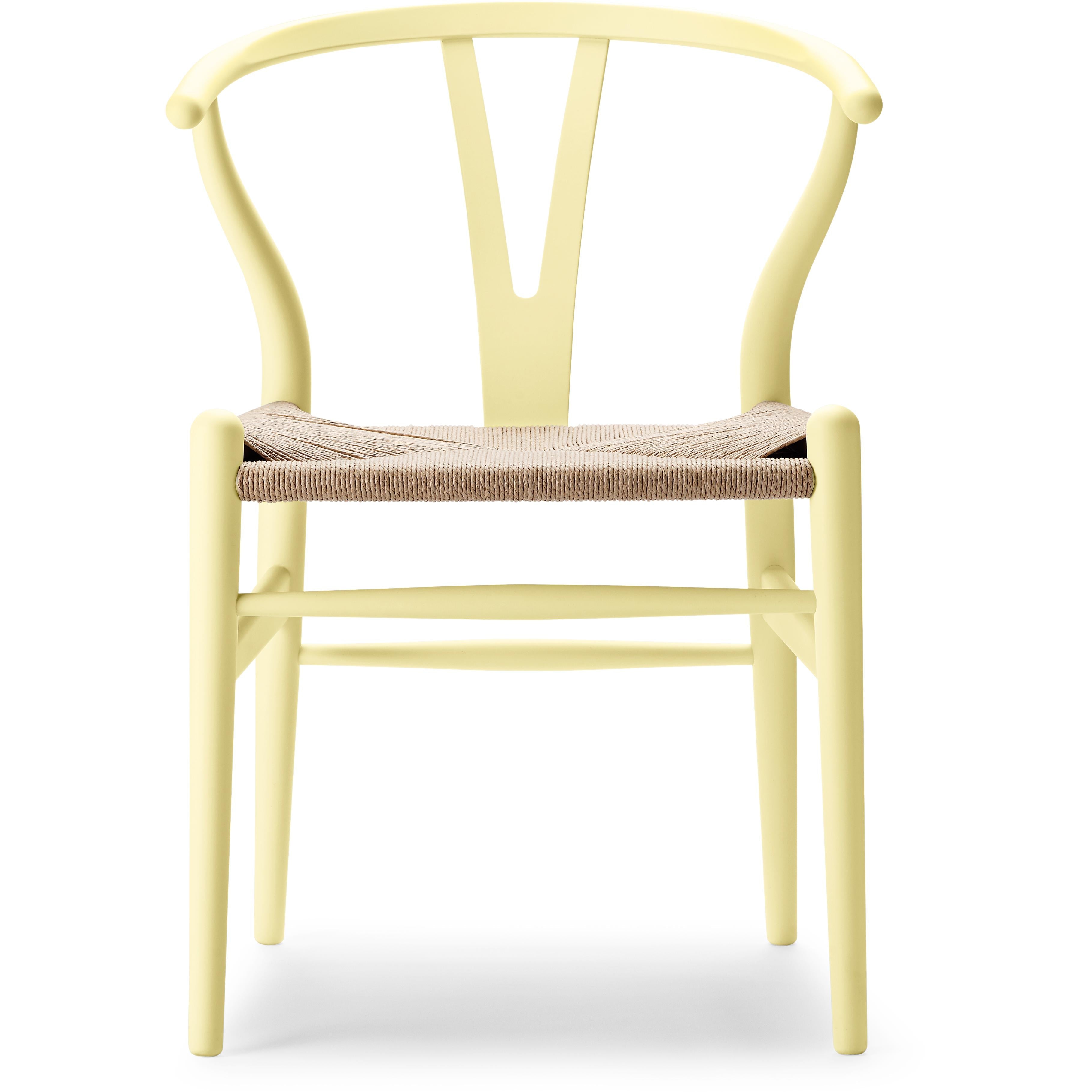 Carl Hansen CH24 Soft Y -Chair Beech, Hollyhock - Special Edition