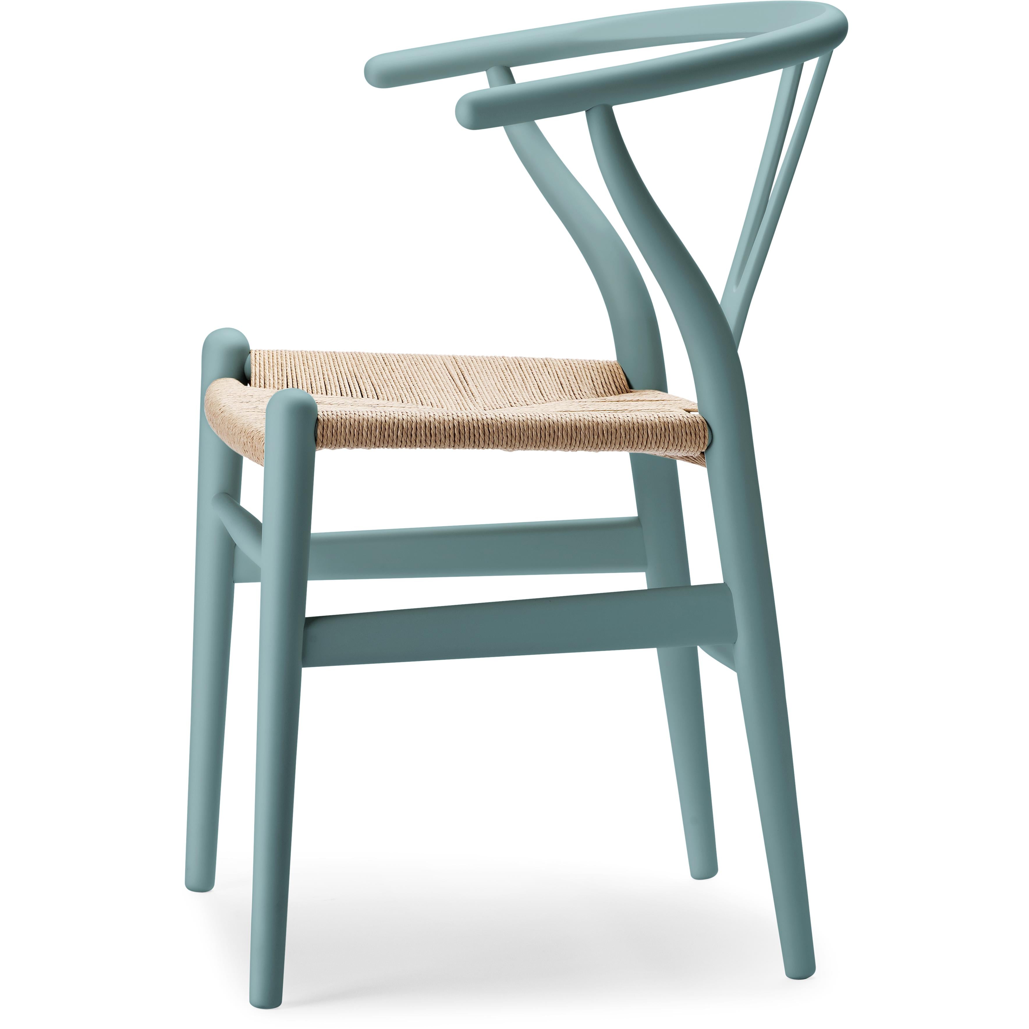 Carl Hansen CH24 Soft Y -Chair Beech, Pewter - Special Edition