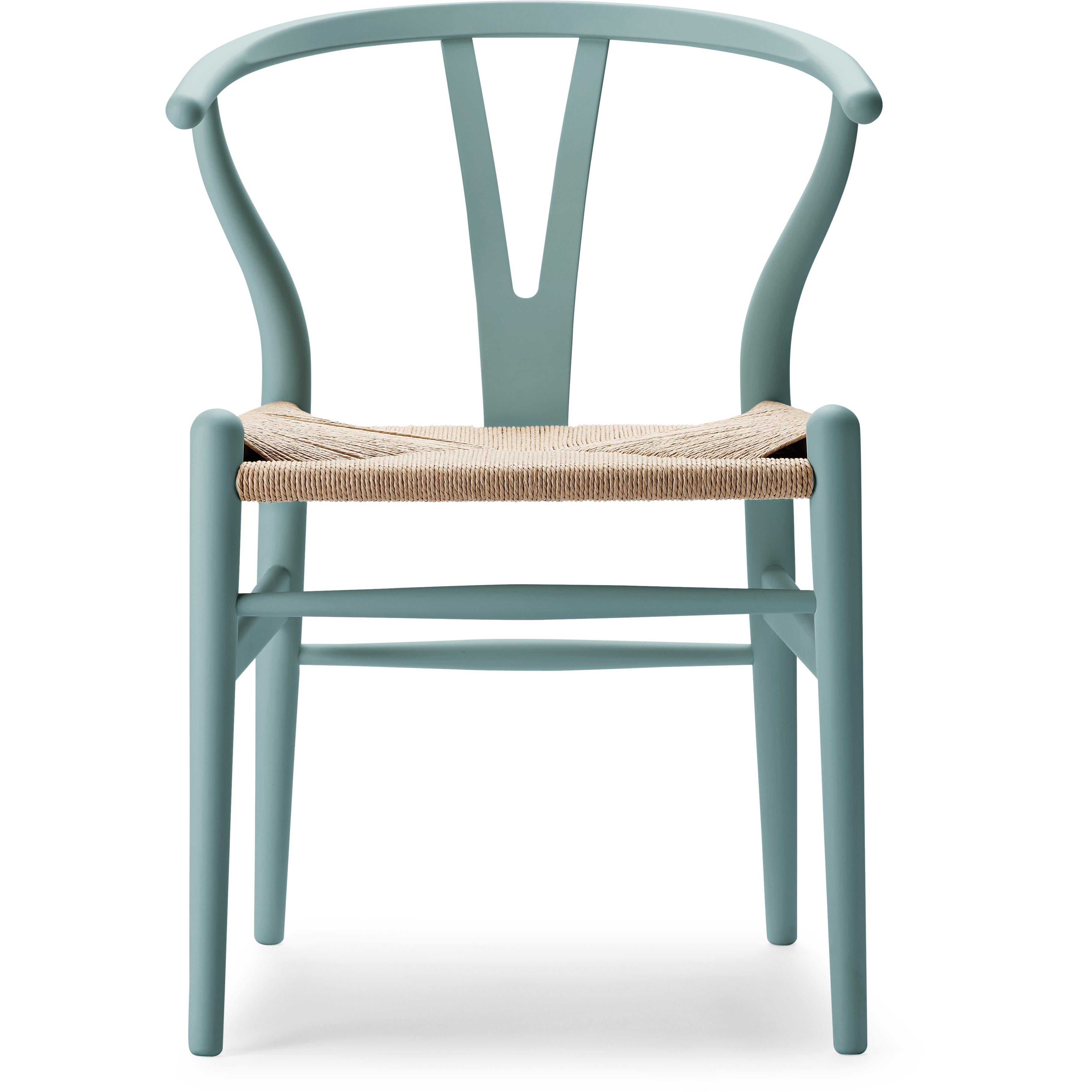 Carl Hansen CH24 Soft Y -Chair Beech, Pewter - Special Edition