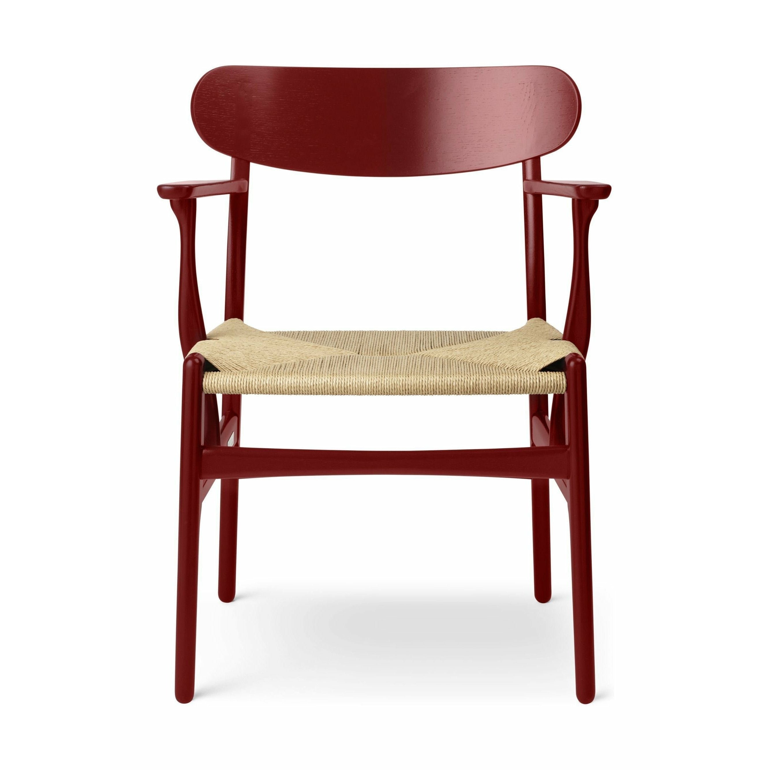 Carl Hansen CH26 Chair Oak, Falu Red/Nature Braid - Special Edition