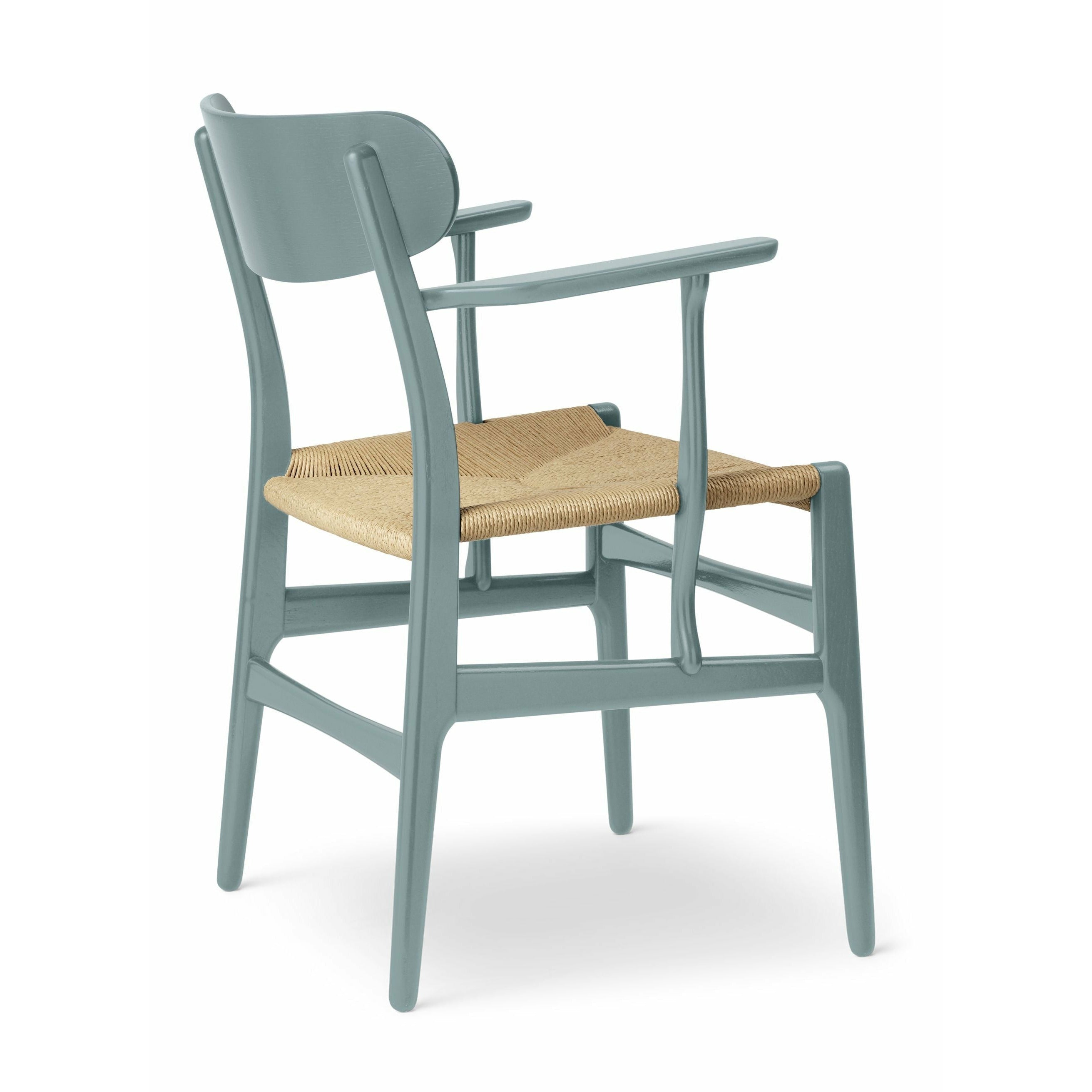 Carl Hansen CH26 Chair Oak, Pewter Blue/Nature Braid - Special Edition