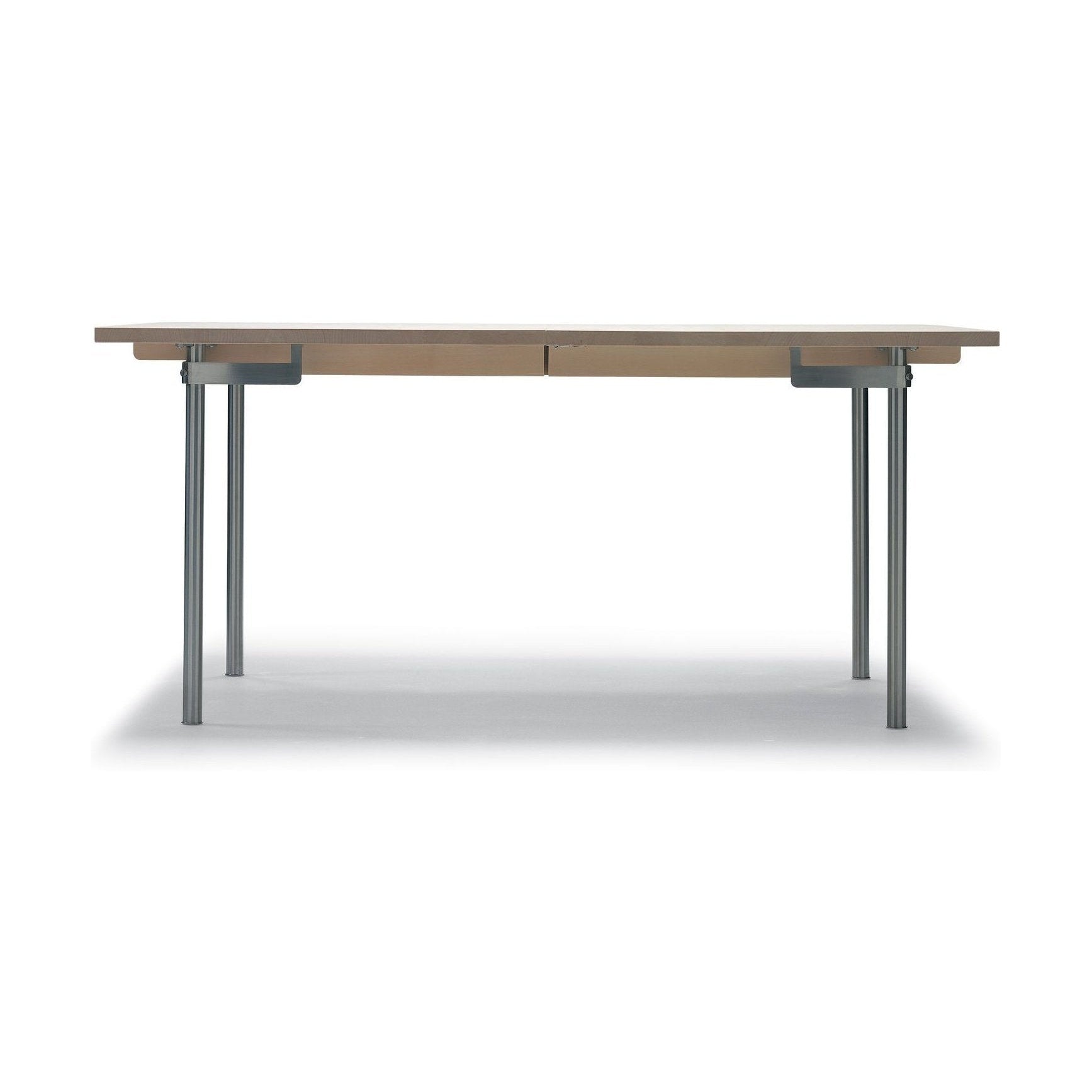 Carl Hansen CH322 matbord rostfritt stål oljat ek, utan ytterligare plattor