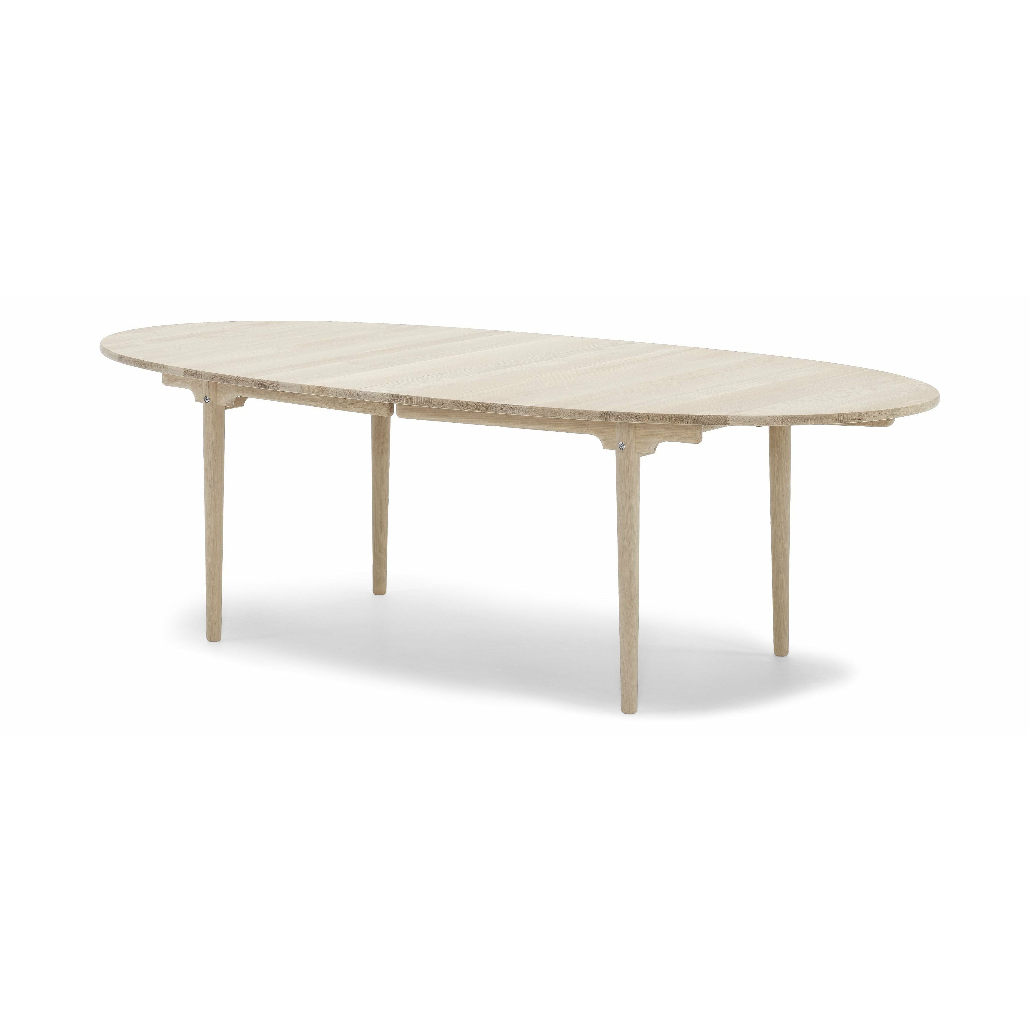 Carl Hansen CH339 matbord med dragning för 2 plattor, ekvål