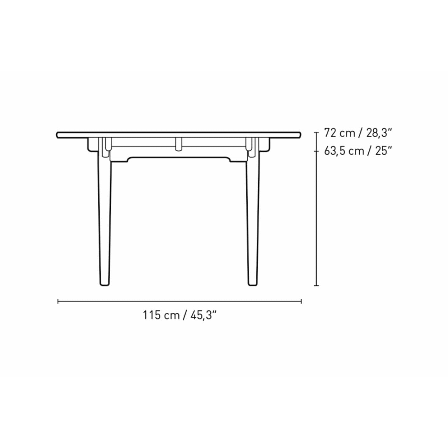 Carl Hansen CH339 Spisebord Med Udtræk Til 4 Plader, Eg Røget Olie