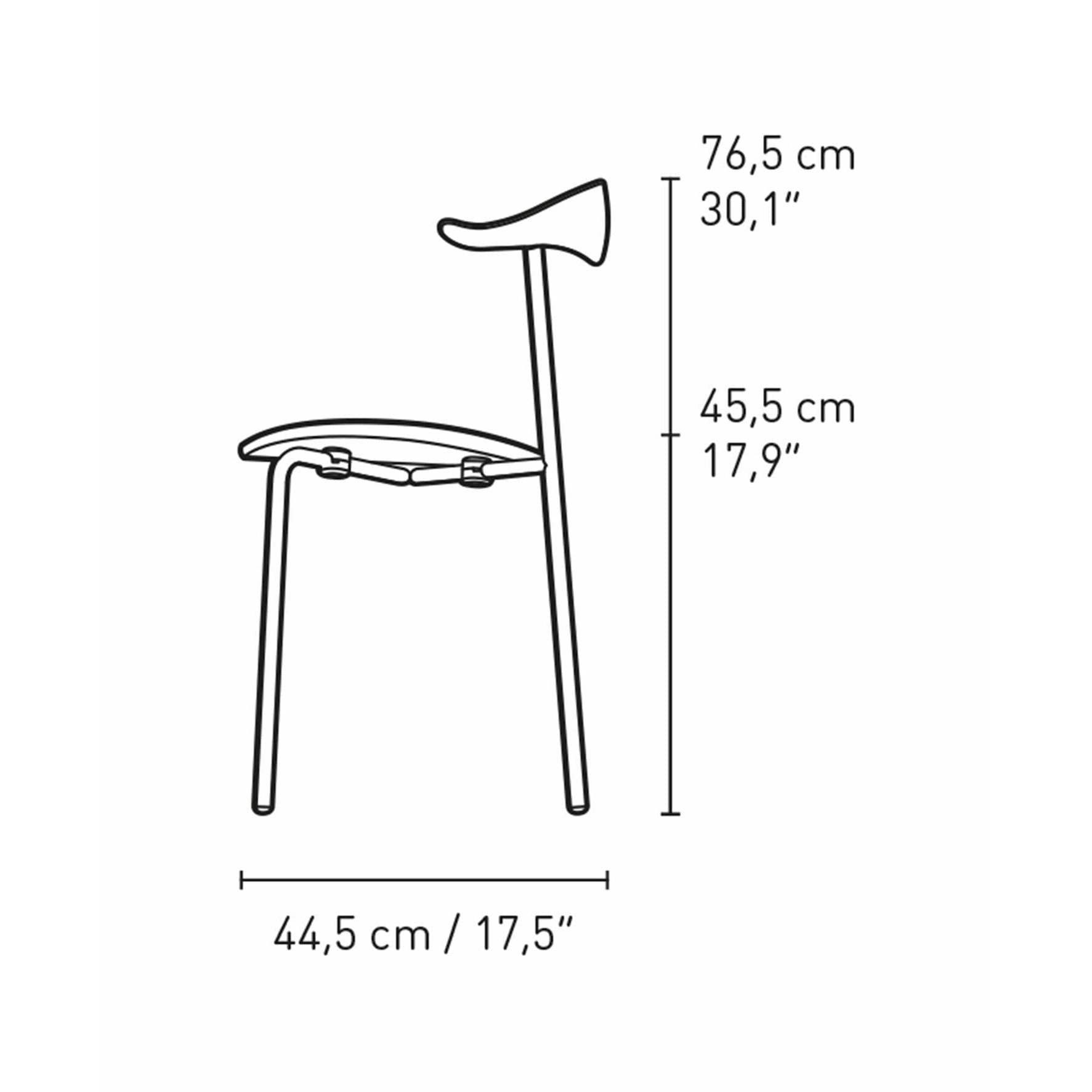 Carl Hansen CH88P Stolen rökt olja, Thor 301 läder