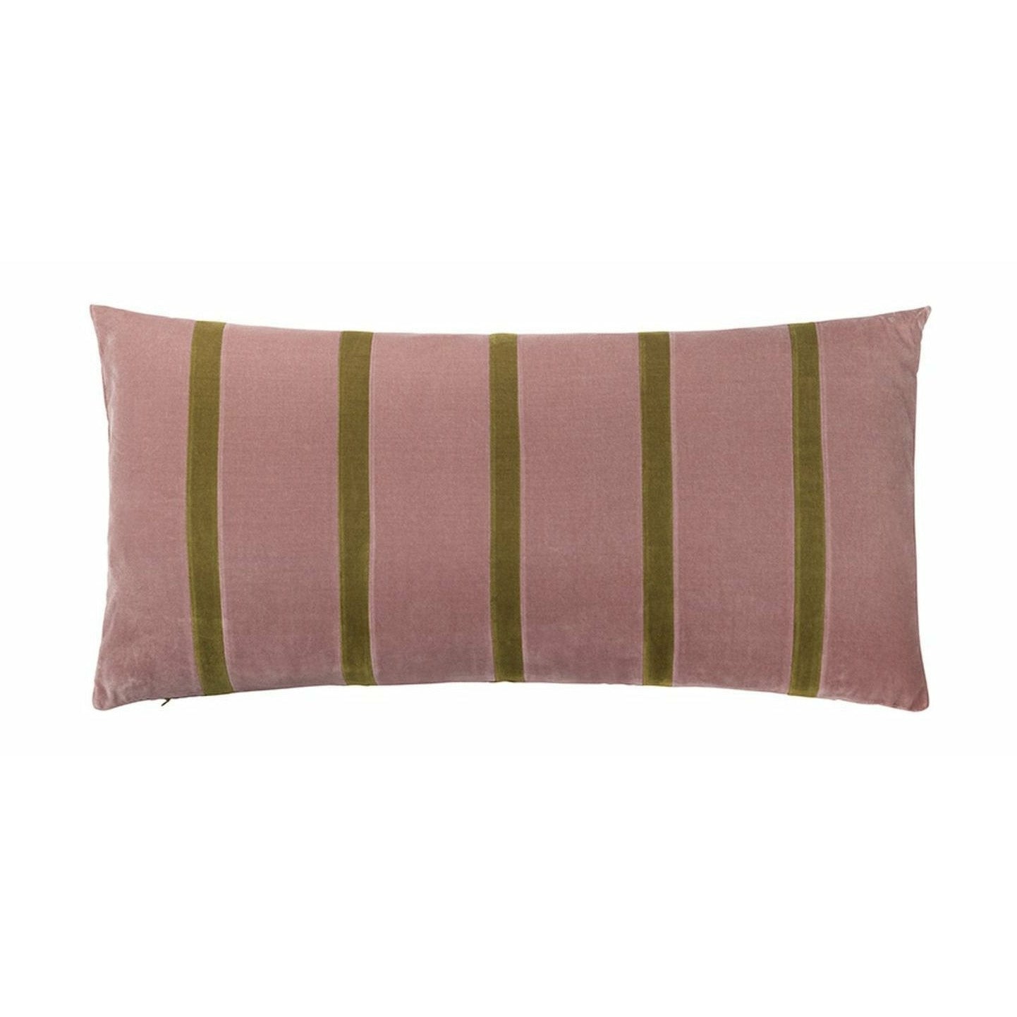 Christina Lundsteen Pippa Velor Cushion, Old Rose /Willow