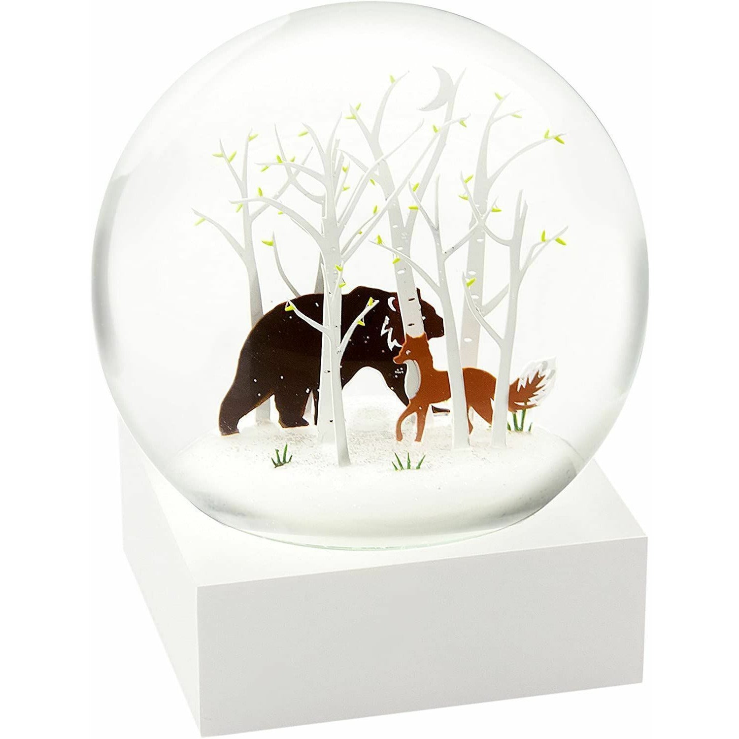 Cool Snow Globes Fox & Bear Snekugle