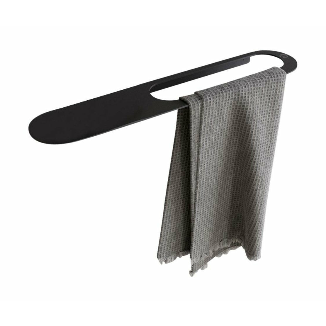 Copenhagen Bath CB 100 - handdukhållare med hyllan, matt svart
