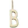 Design Letters Brev charm A-Z 16 mm, guld, b