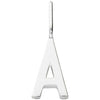 Design Letters Letter Charm A-Z 16 mm, silver, A