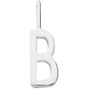 Design Letters Bogstav Charm A-Z 16 Mm, Sølv, B