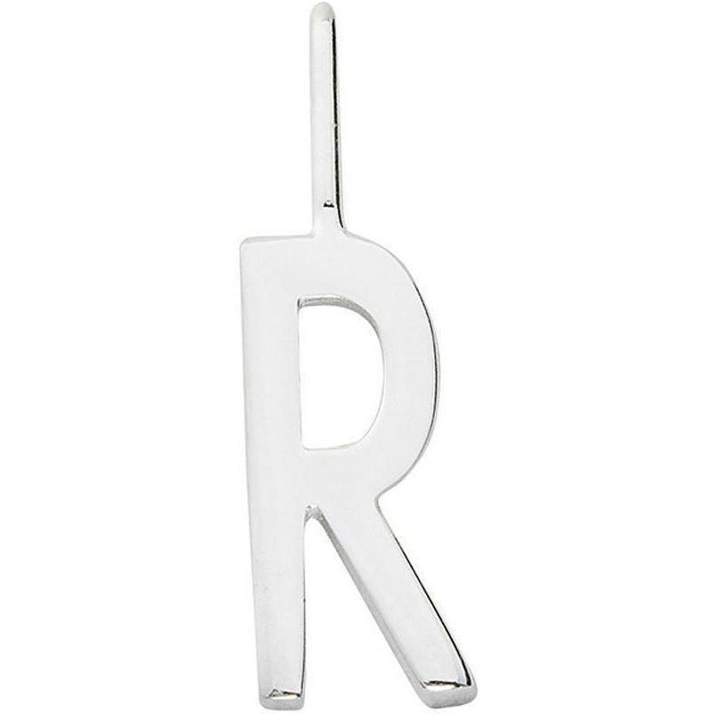 Design Letters Brev Charm A-Z 16 mm, silver, r