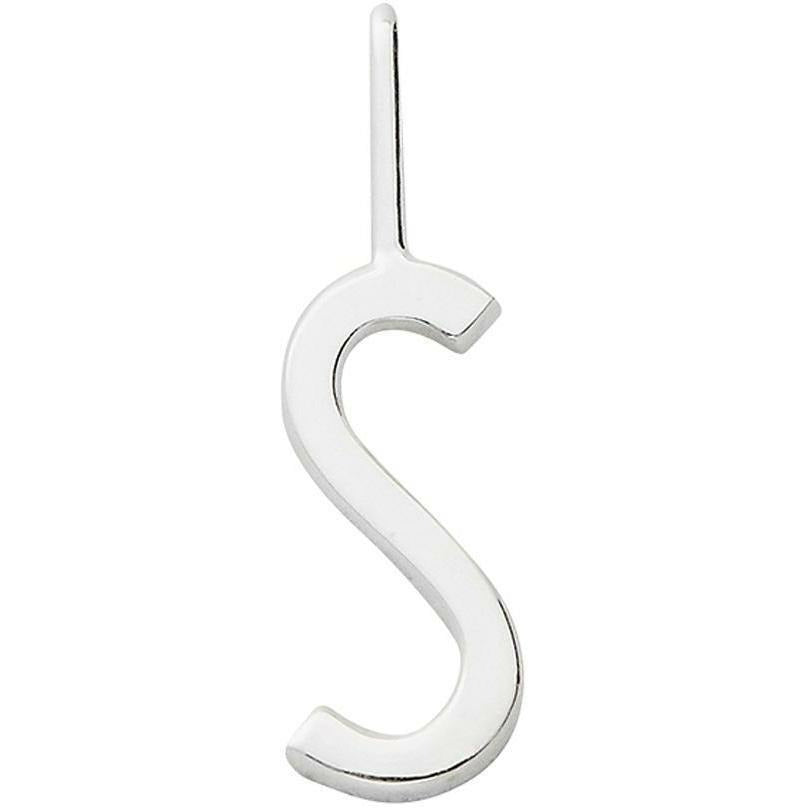 Design Letters Brev charm A-Z 16 mm, silver, s