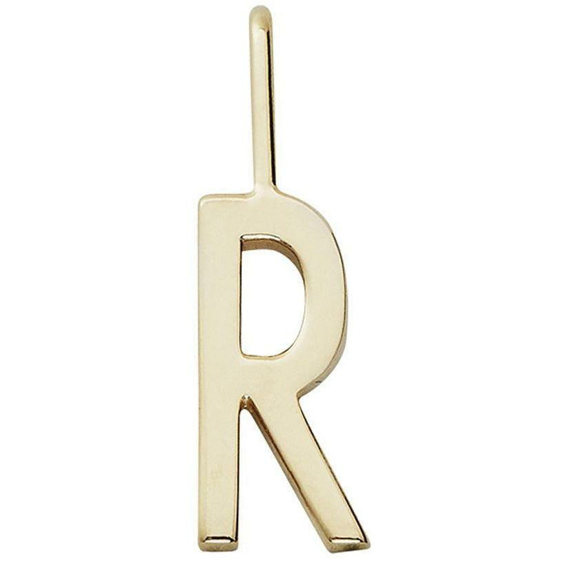 Design Letters Brev charma A-Z 30 mm, guld, r