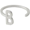 Design Letters LITERATION A-Z, 925 Sterling Silver, B