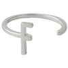 Design Letters LITERATION A-Z, 925 Sterling Silver, F