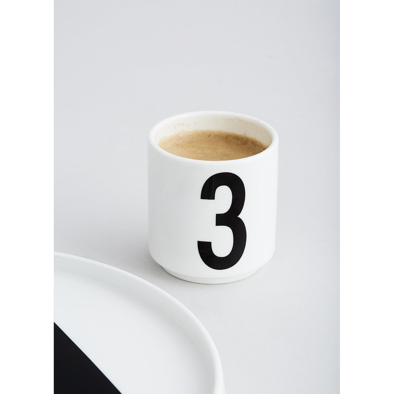Design Letters Espresso Kopper 1-4 Set, Hvid
