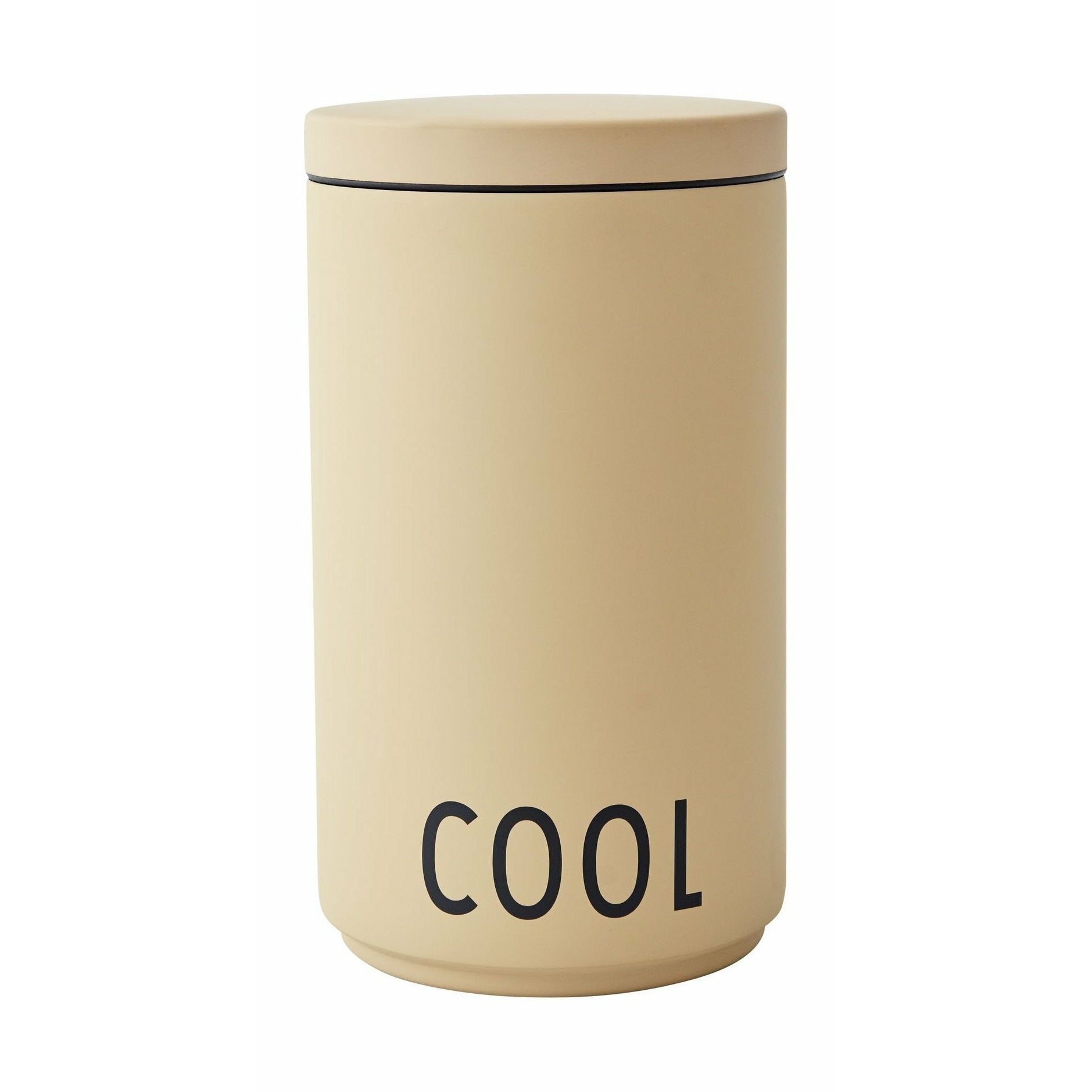 Design Letters Cool Wine Cooler & Ice Bucket, Beige