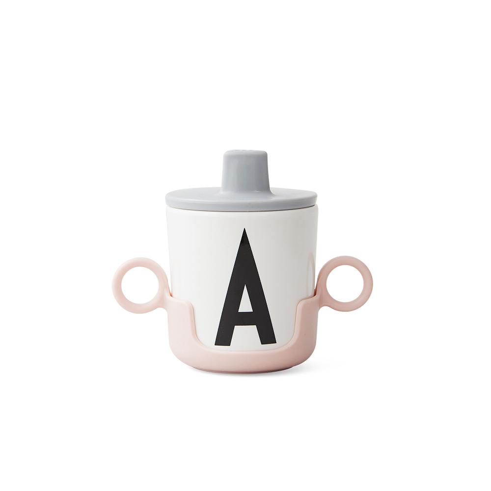 Design Letters Håller till ABC Melamine Cups, Pink