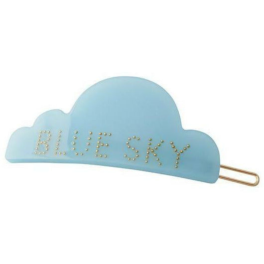 Design Letters Ikonisk Hårspænde, Blue Sky, Blå