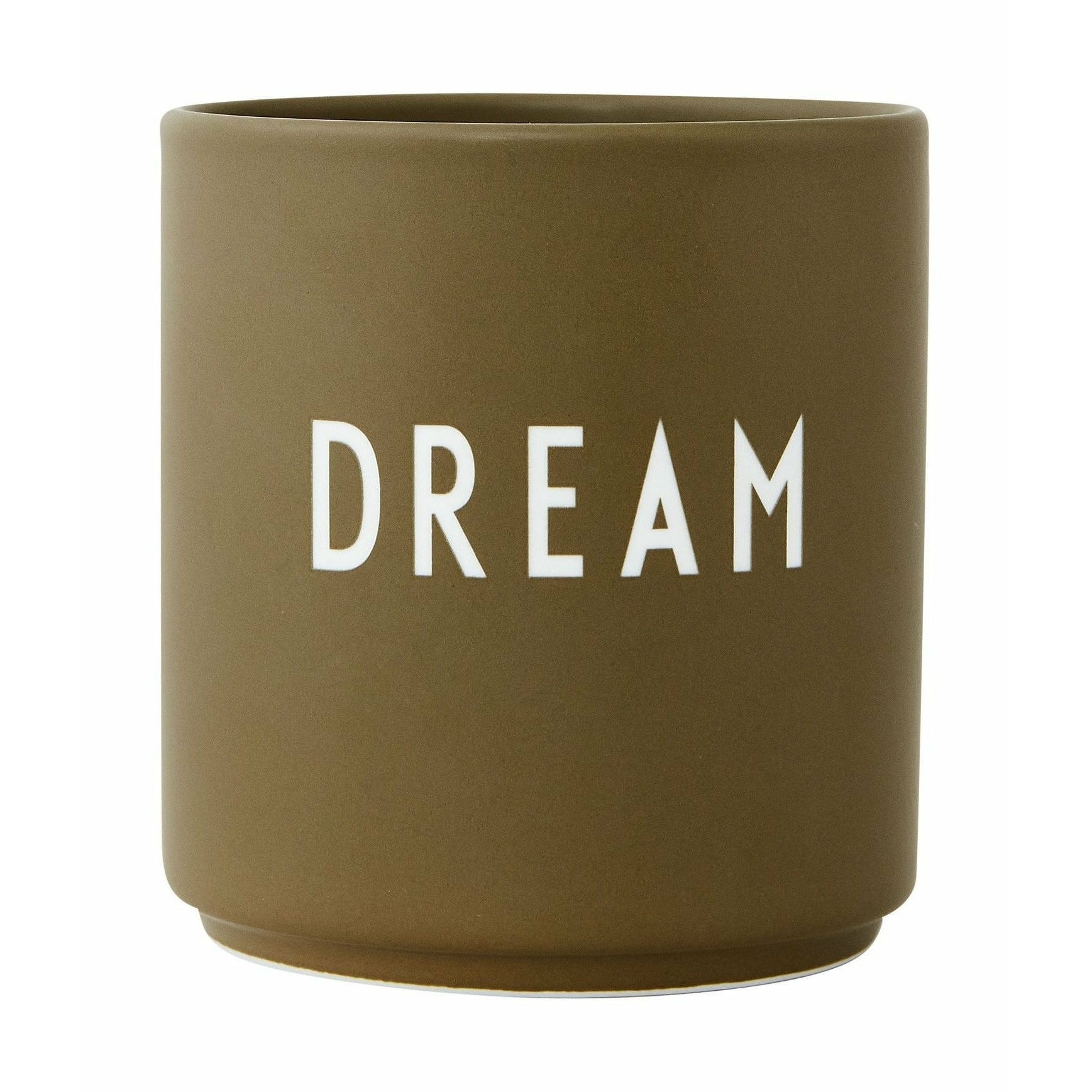 Design Letters Favorit Cup Dream, Olive Green