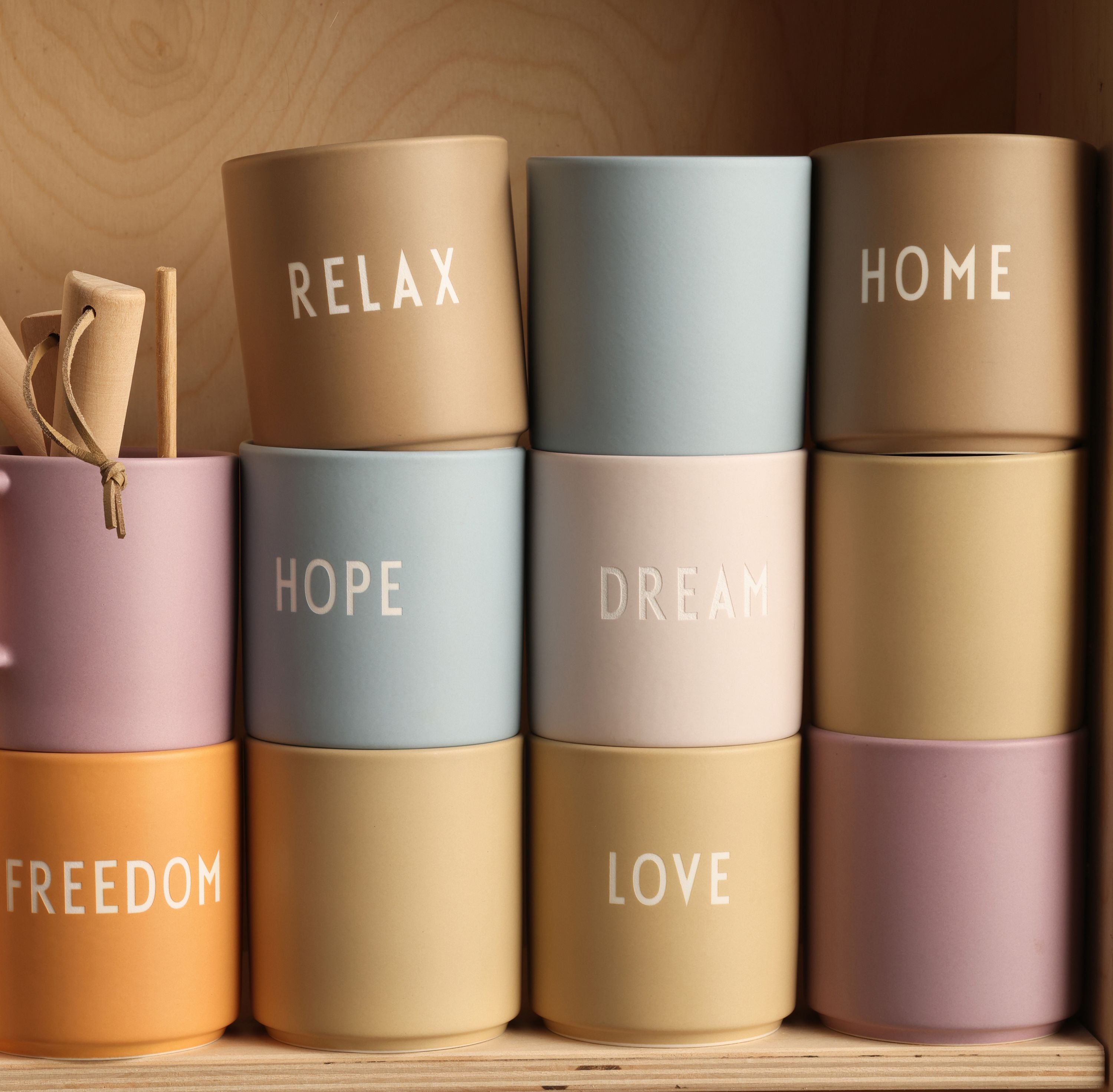Design Letters Favorit Cup Dream, Pastell Beige