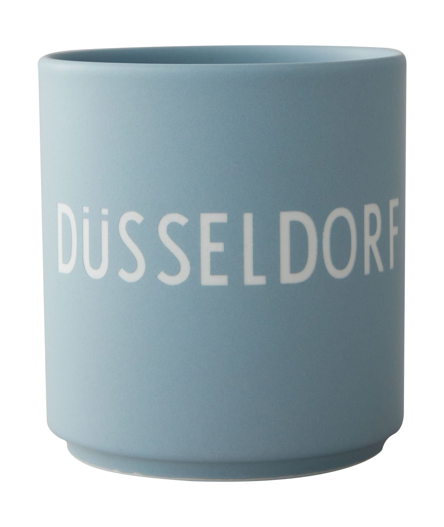 Design Letters Favorit cup düsseldorf, ljusblå