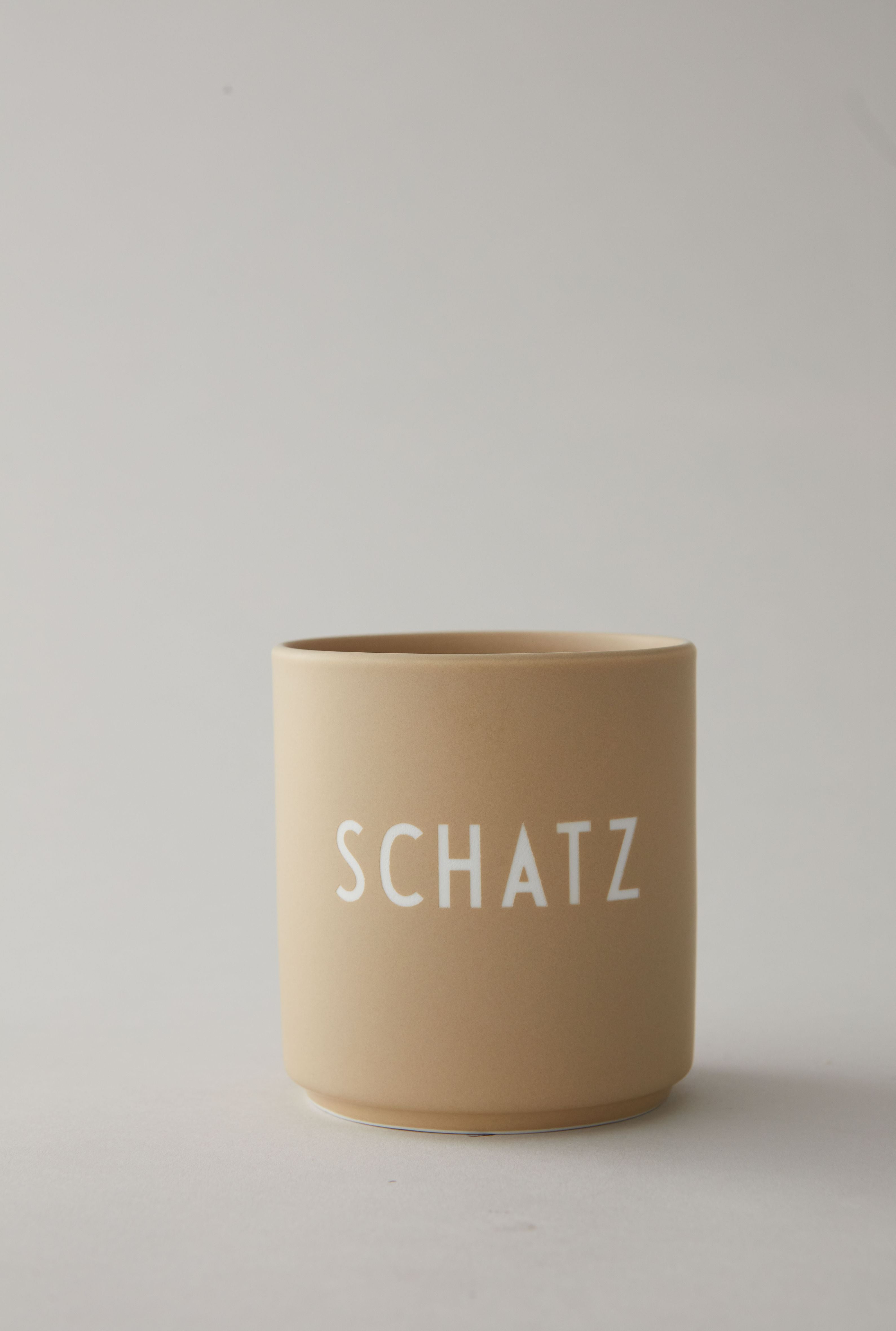 Design Letters Favoritkop Schatz, Beige