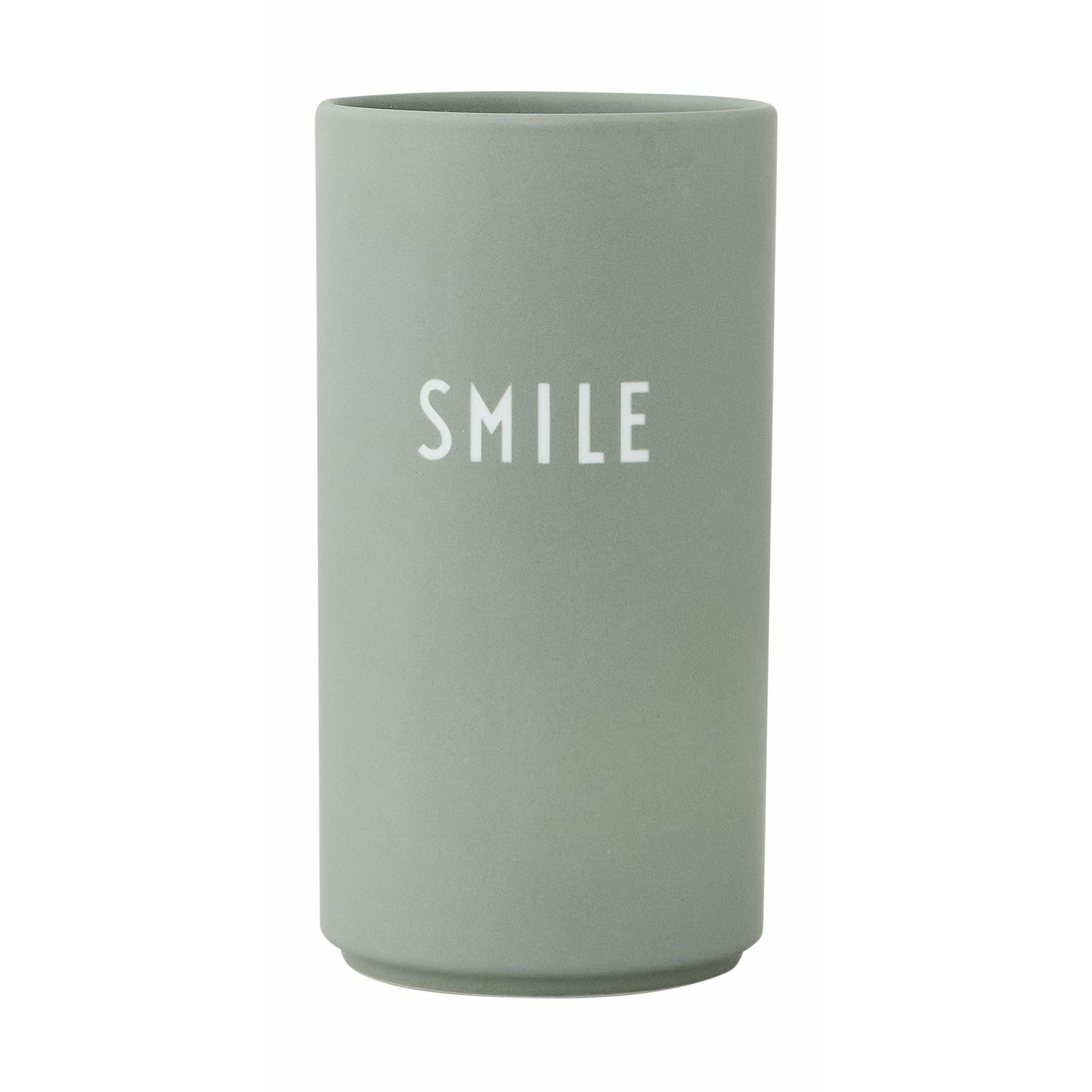 Design Letters Favorit Vase Smile Medium, grönt