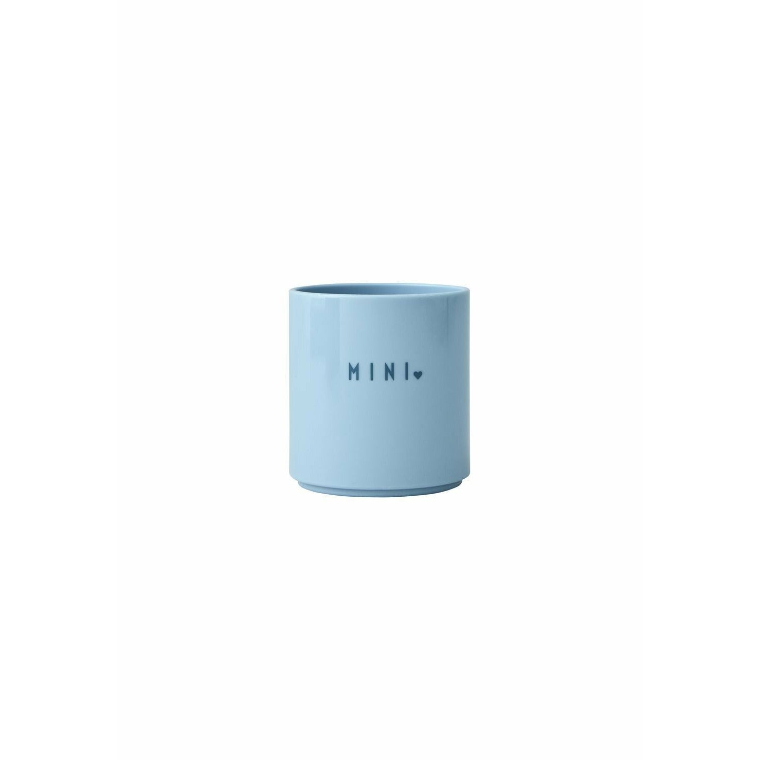 Design Letters Mini favorit kopp ljusblå, älskling