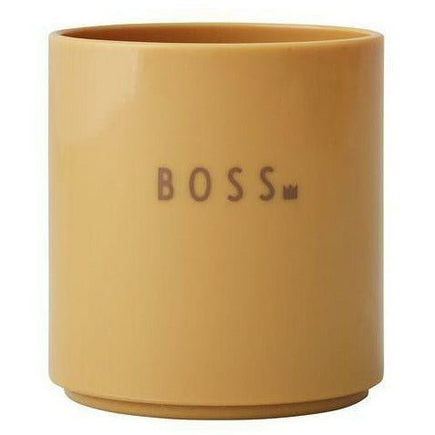 Design Letters Mini Favorit Cup Mustard, Boss