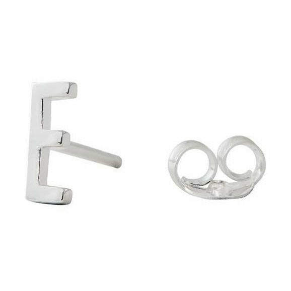 Design Letters Earlies with Letter, Silver, E