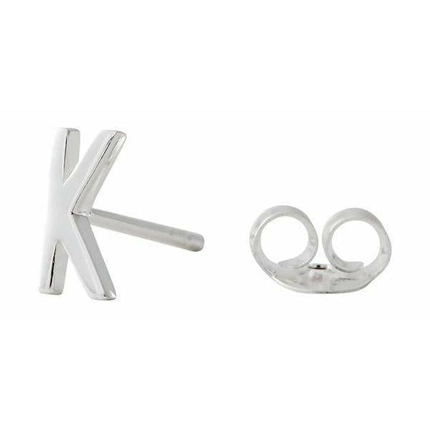Design Letters Earlies with Letter, Silver, K