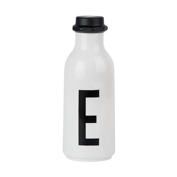 Design Letters Personlig Vandflaske A-Z, E