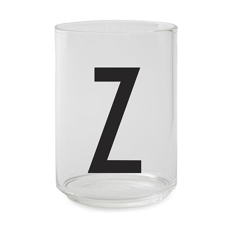 DESIGN LETTERS Personligt dricksglas A-Z, Z