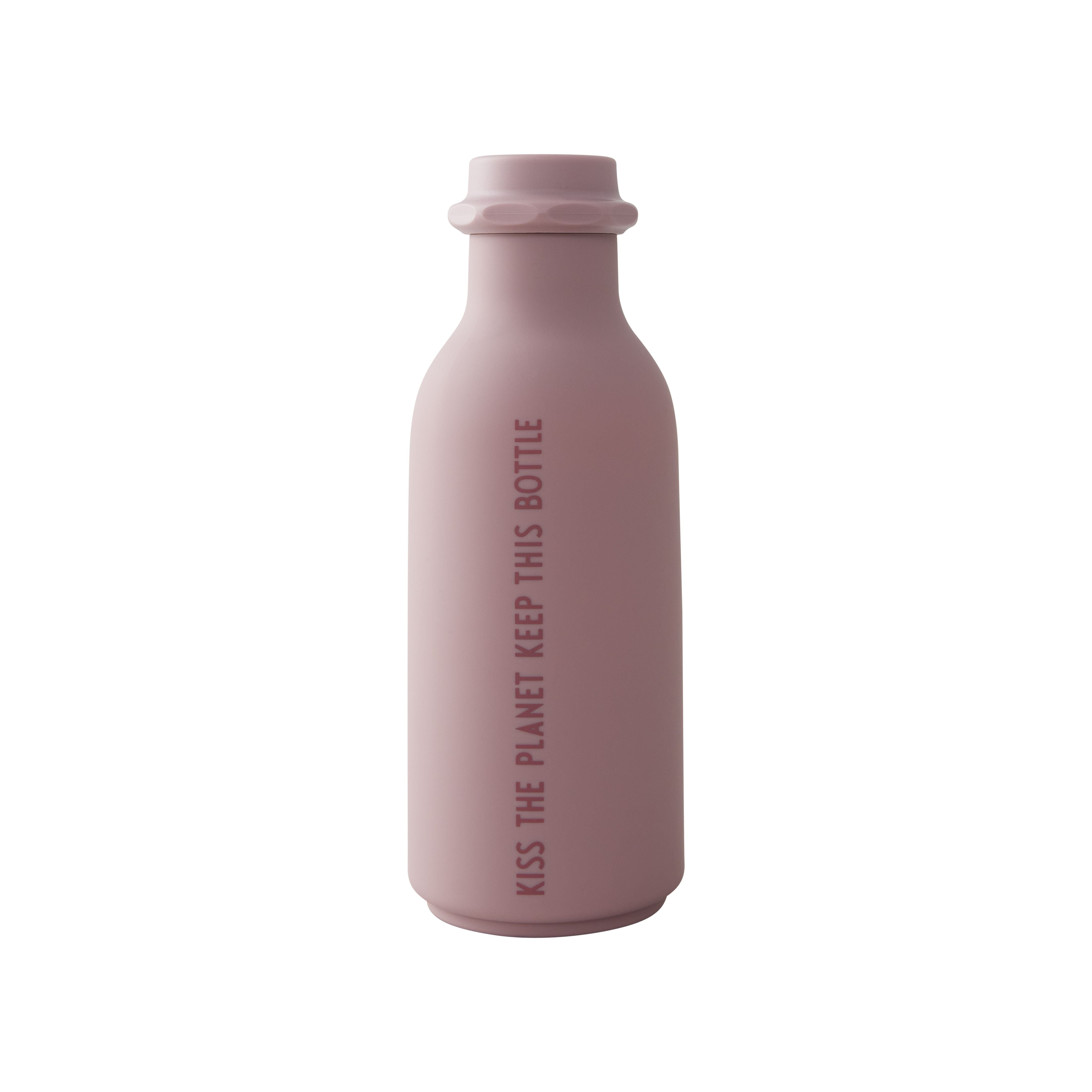 Design Letters To Go Flaske Vandflaske 500 ml, Mørk Pink