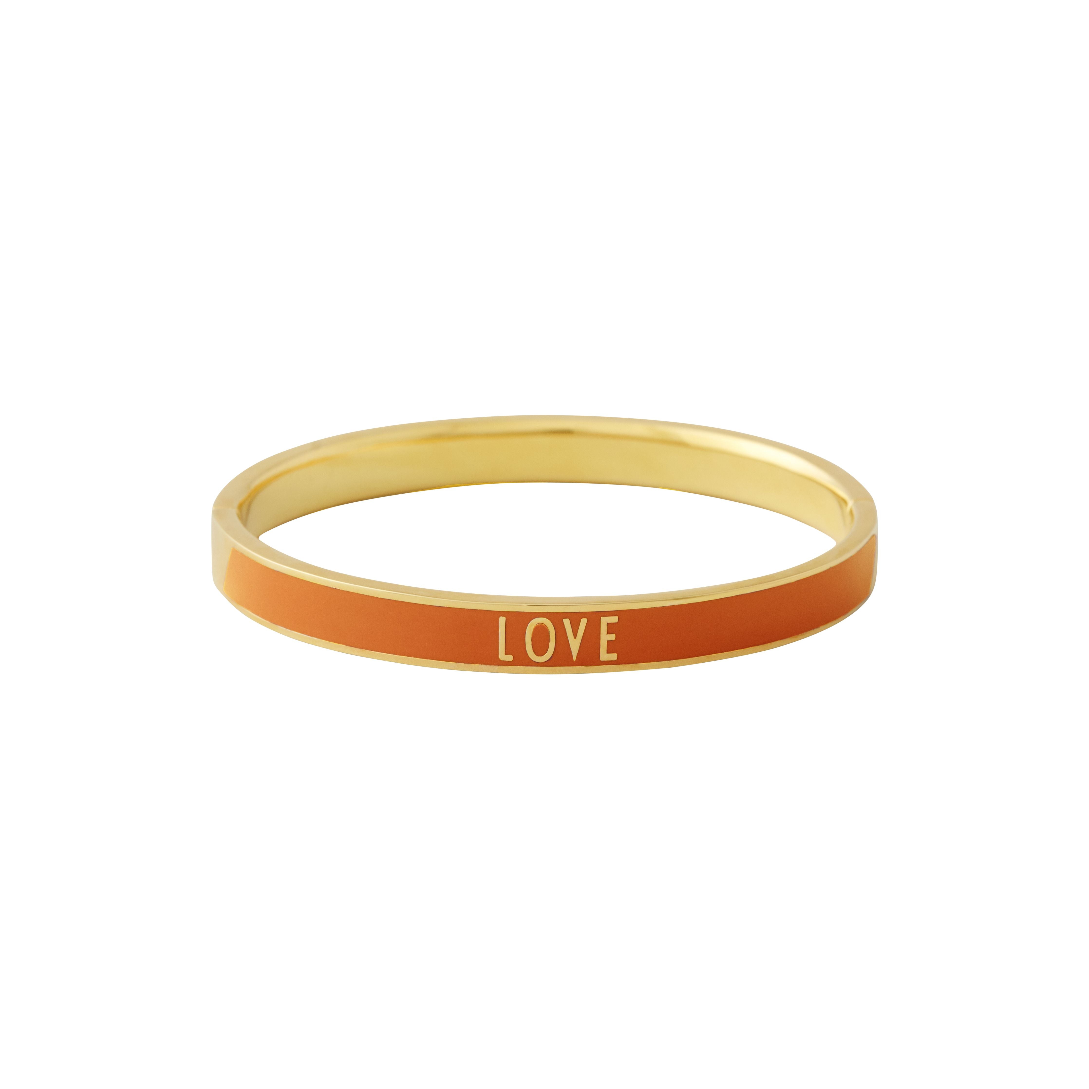 Design Letters Word Candy Armbånd Special Edition LOVE, Orange