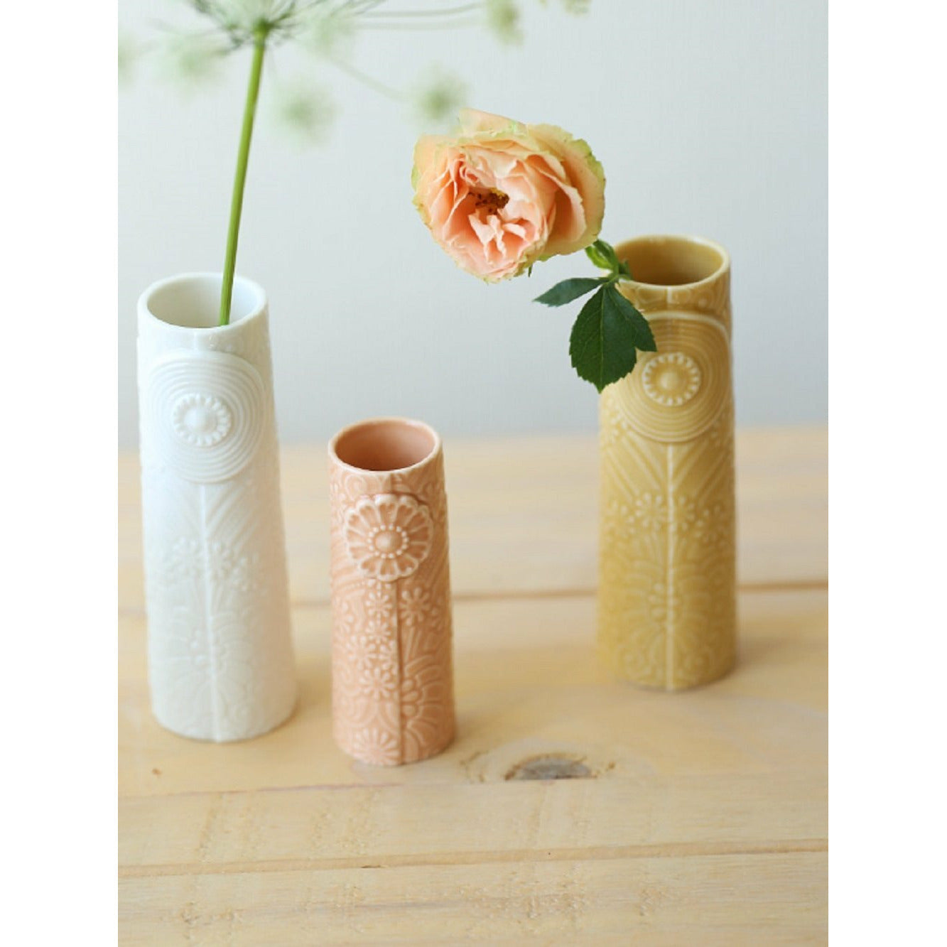 Dottir Pipanella Flower Vase Rose, 9cm