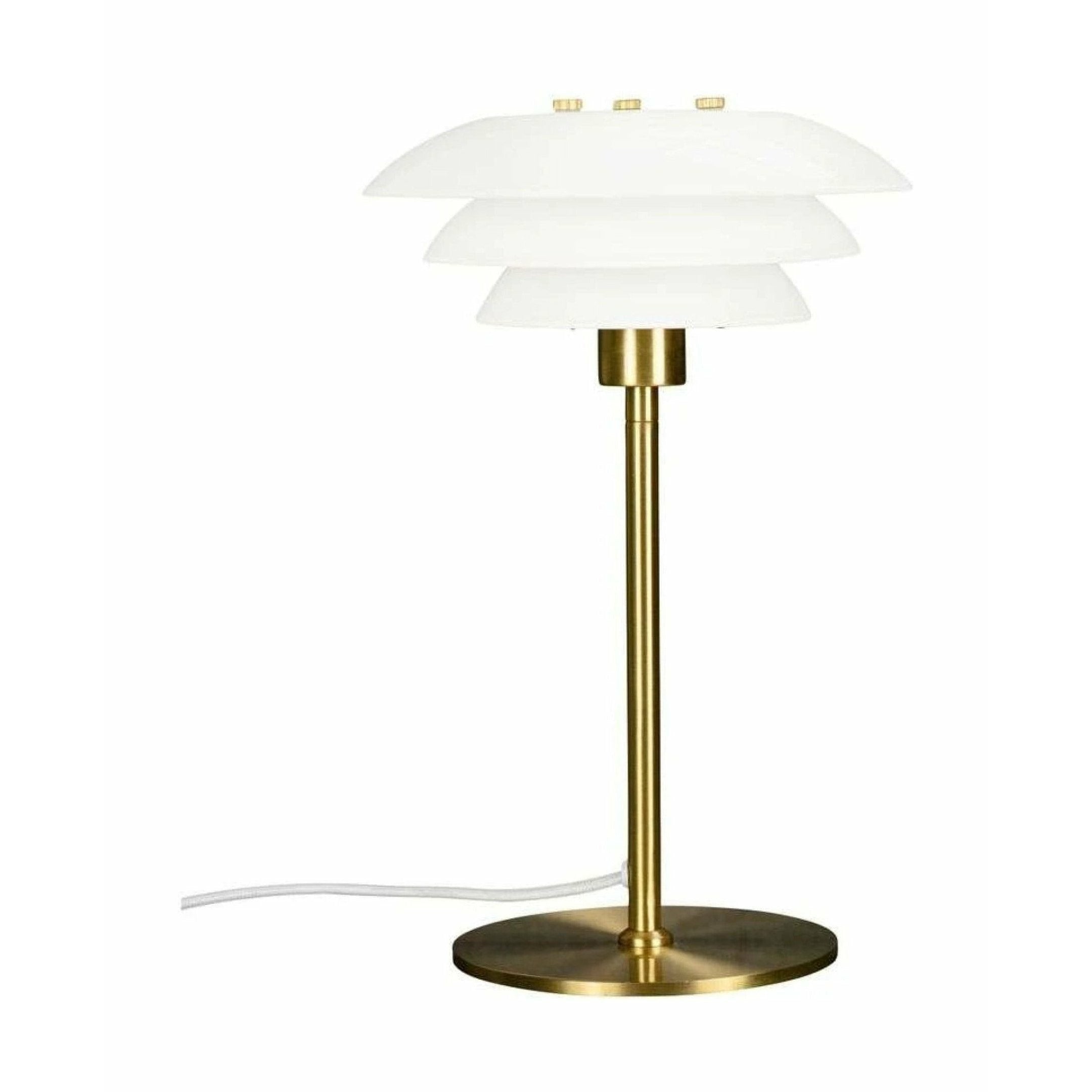 Dyberg Larsen DL20 bordslampa, opal/mässing