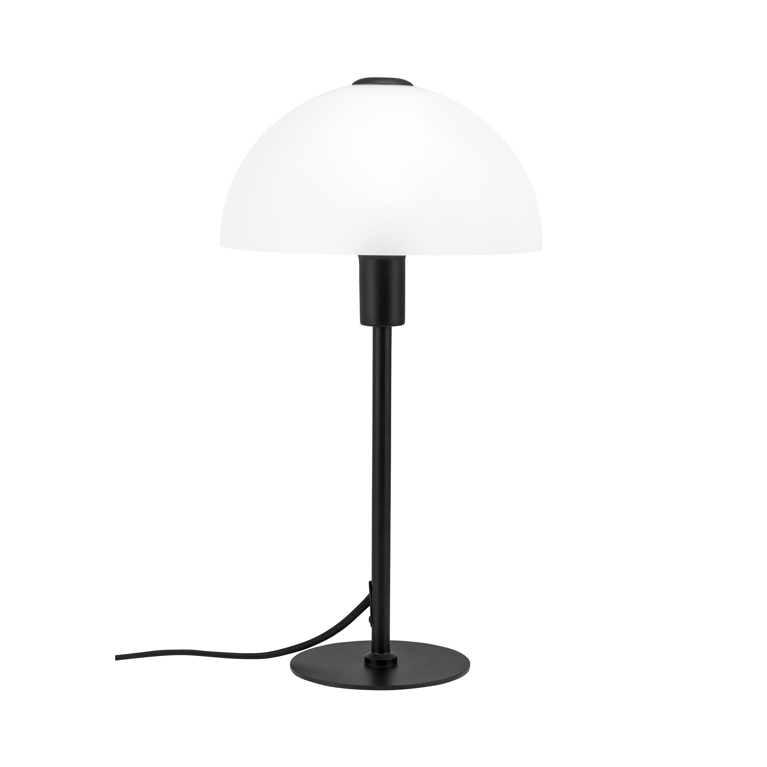 Dyberg Larsen Jazzbordslampan, opal/svart