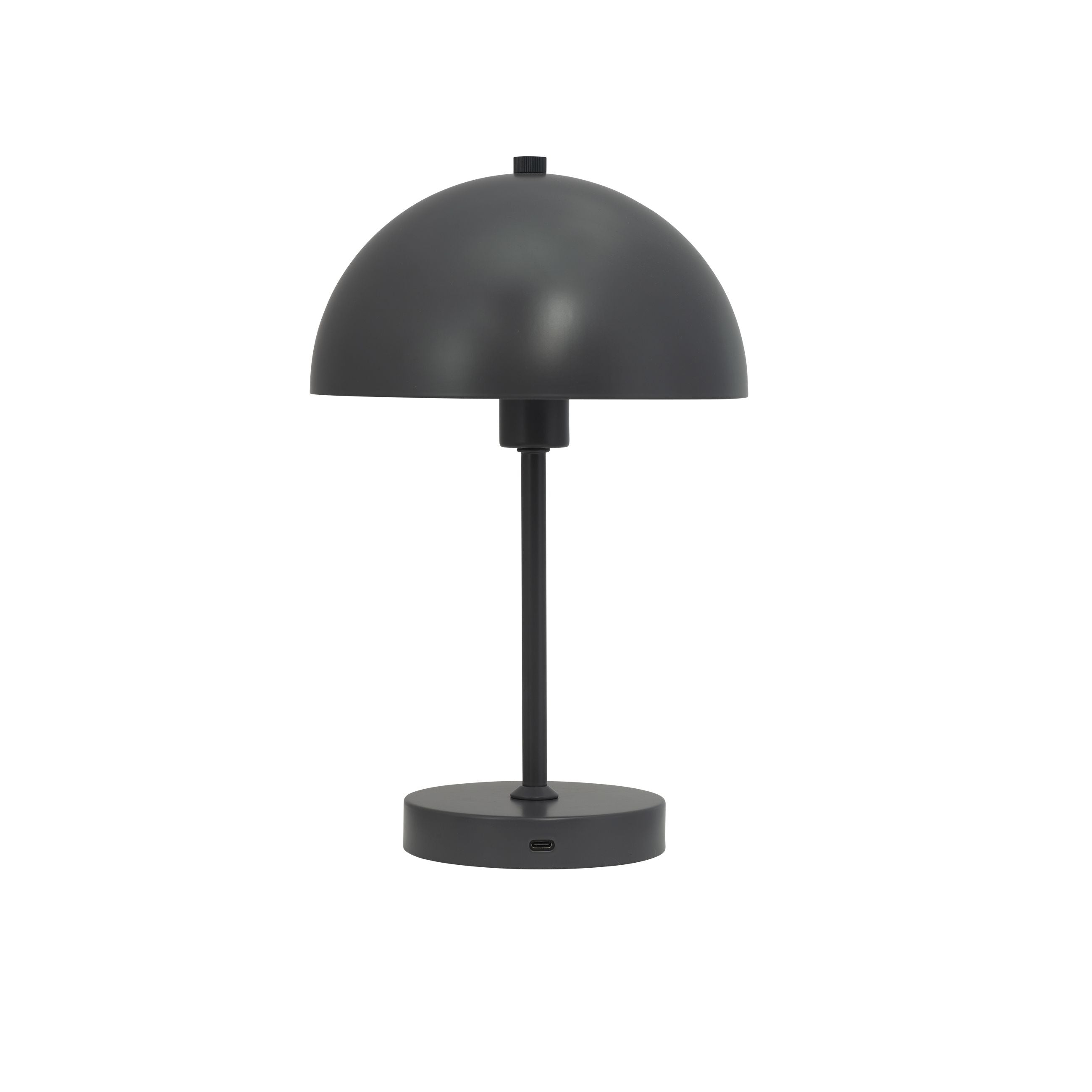 Dyberg Larsen Stockholm LED -bordslampa, mörkgrå