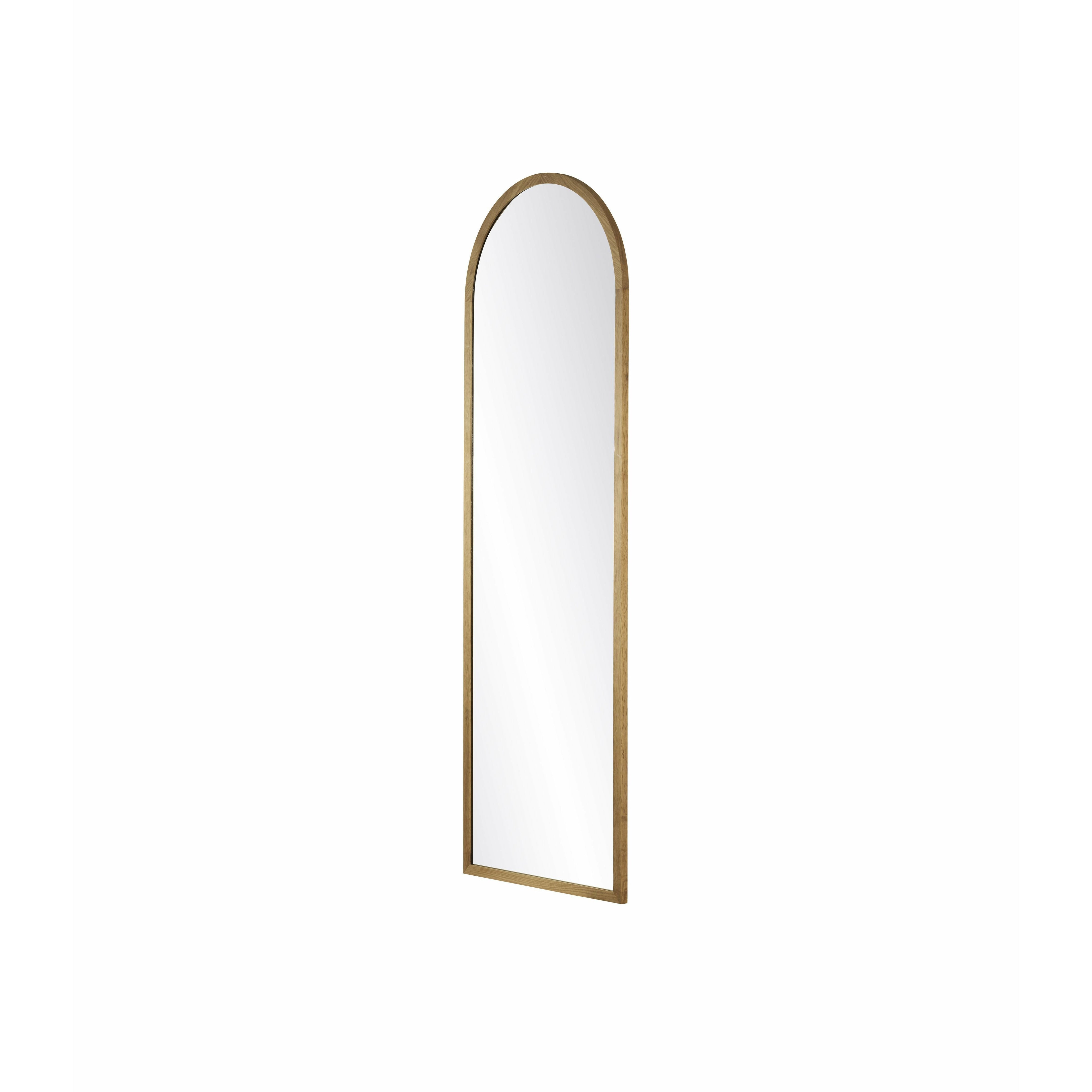FDB Møbler I2 Mossø spegel 160x55 cm, naturbrun