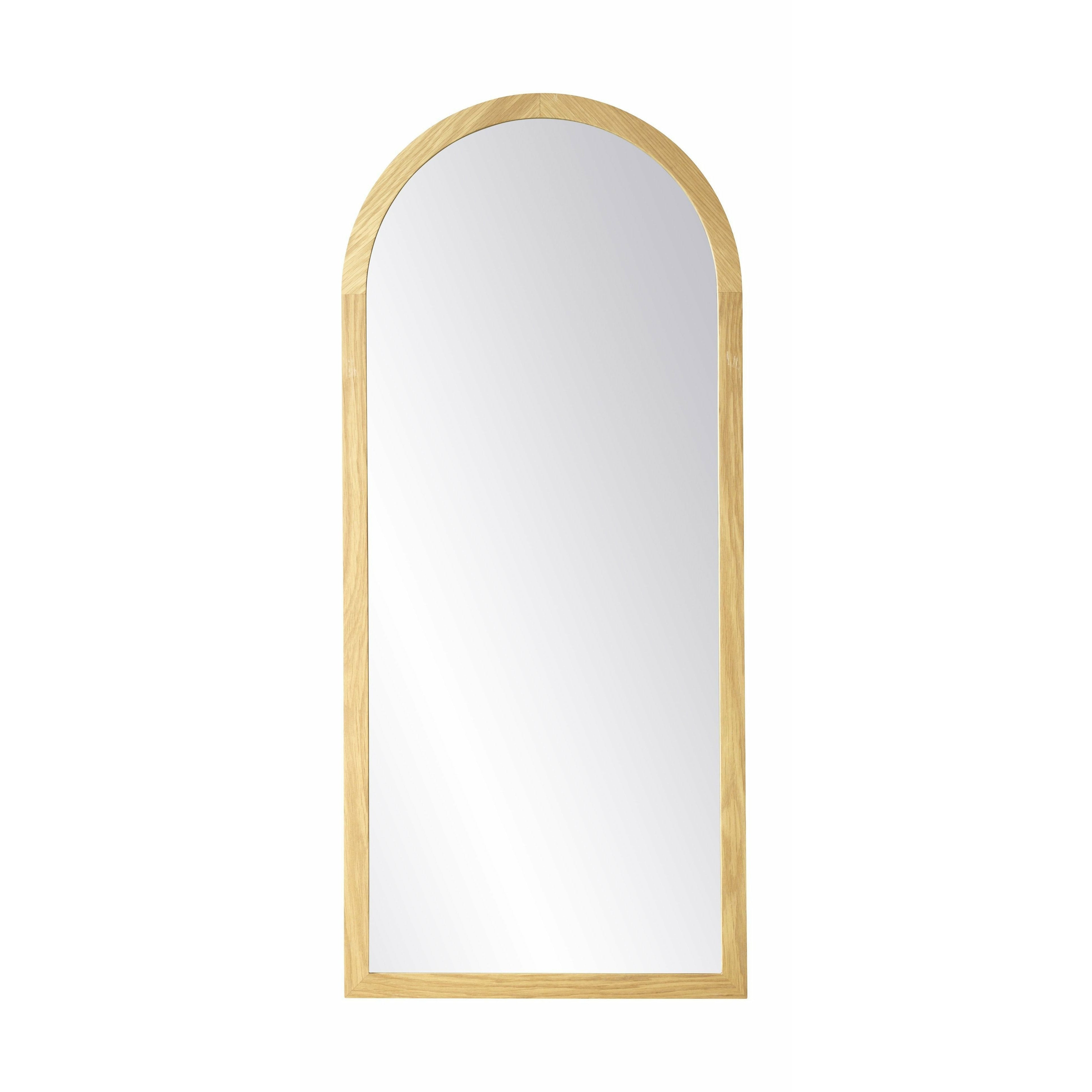 FDB Møbler I2 Mossø spegel 90x40 cm, naturbrun