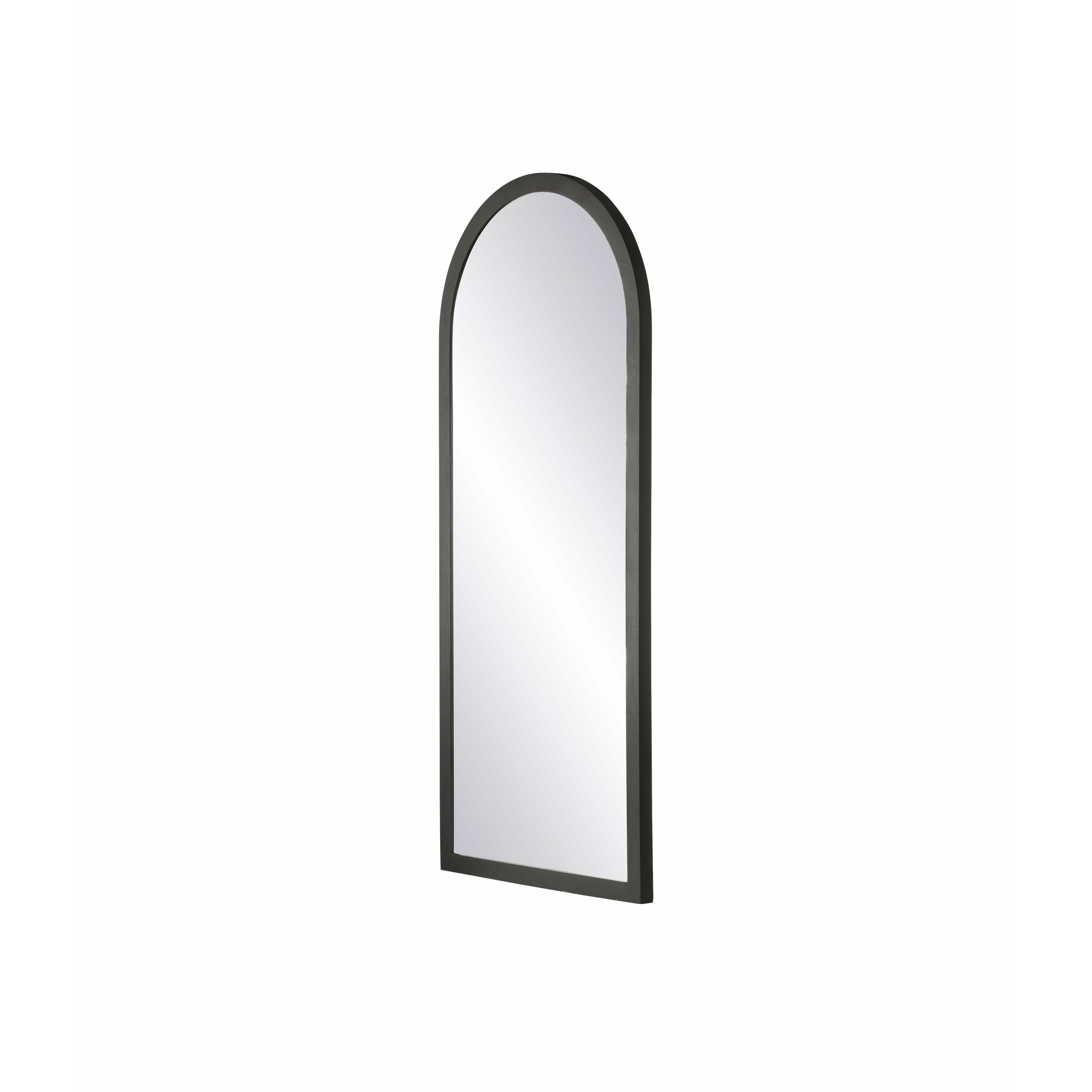 FDB Møbler I2 Mossø spegel 90x40 cm, svart