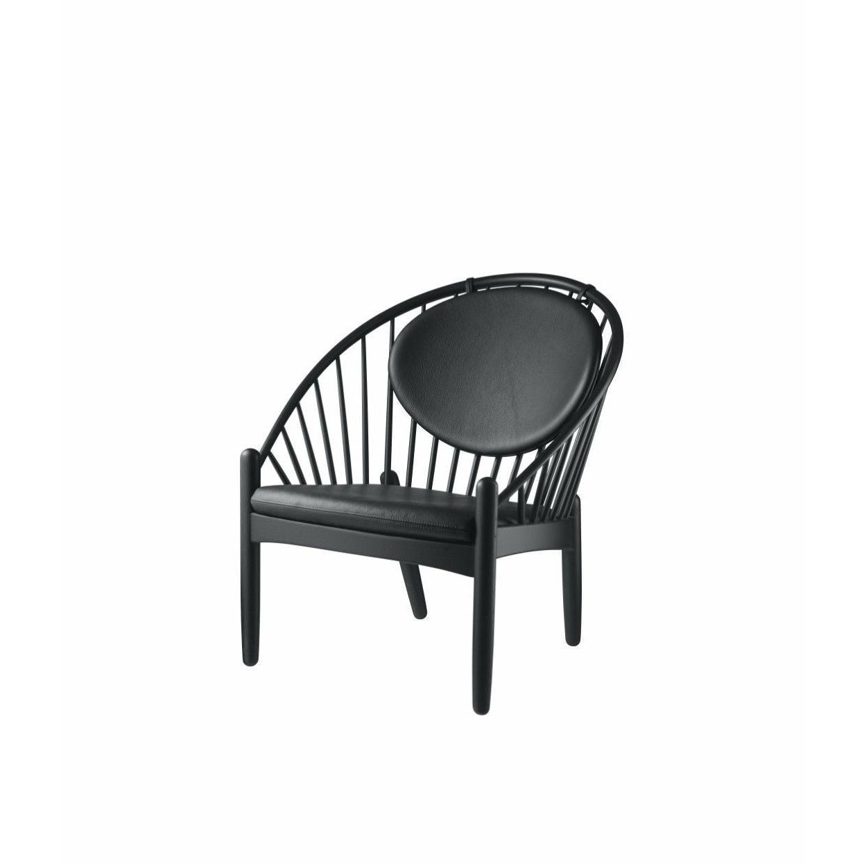 FDB Møbler J166 Jørna -stol, svart/svart